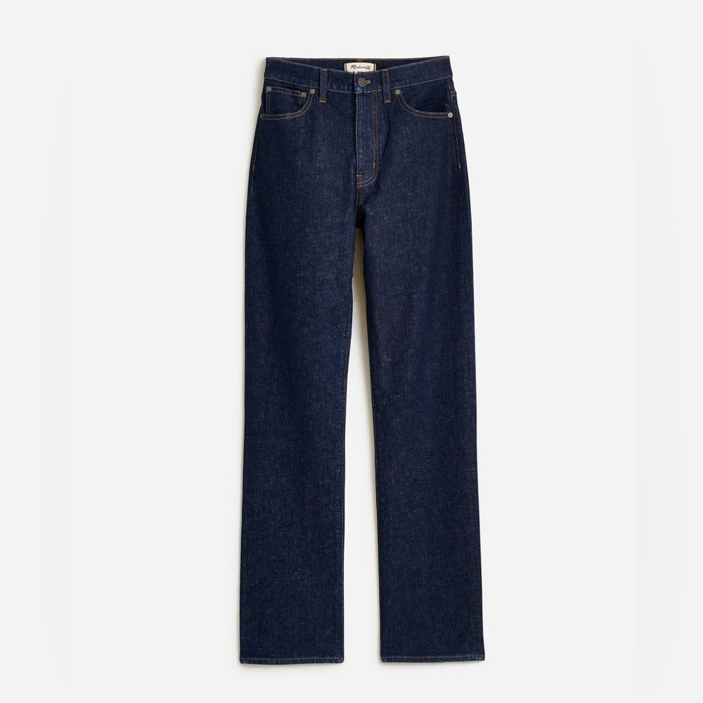 Madewell The '90s Straight Jeans Dark Norman Wash Size 27